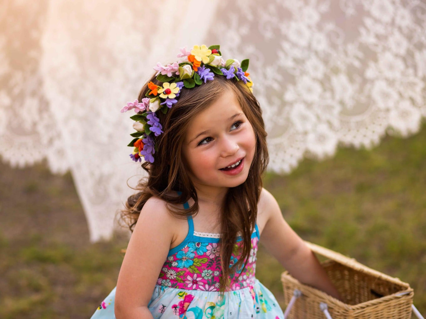 Wild Small Flowers  full size Halo