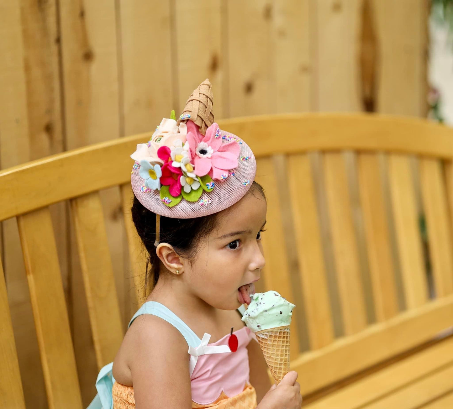 Ice cream Cone Round Hat