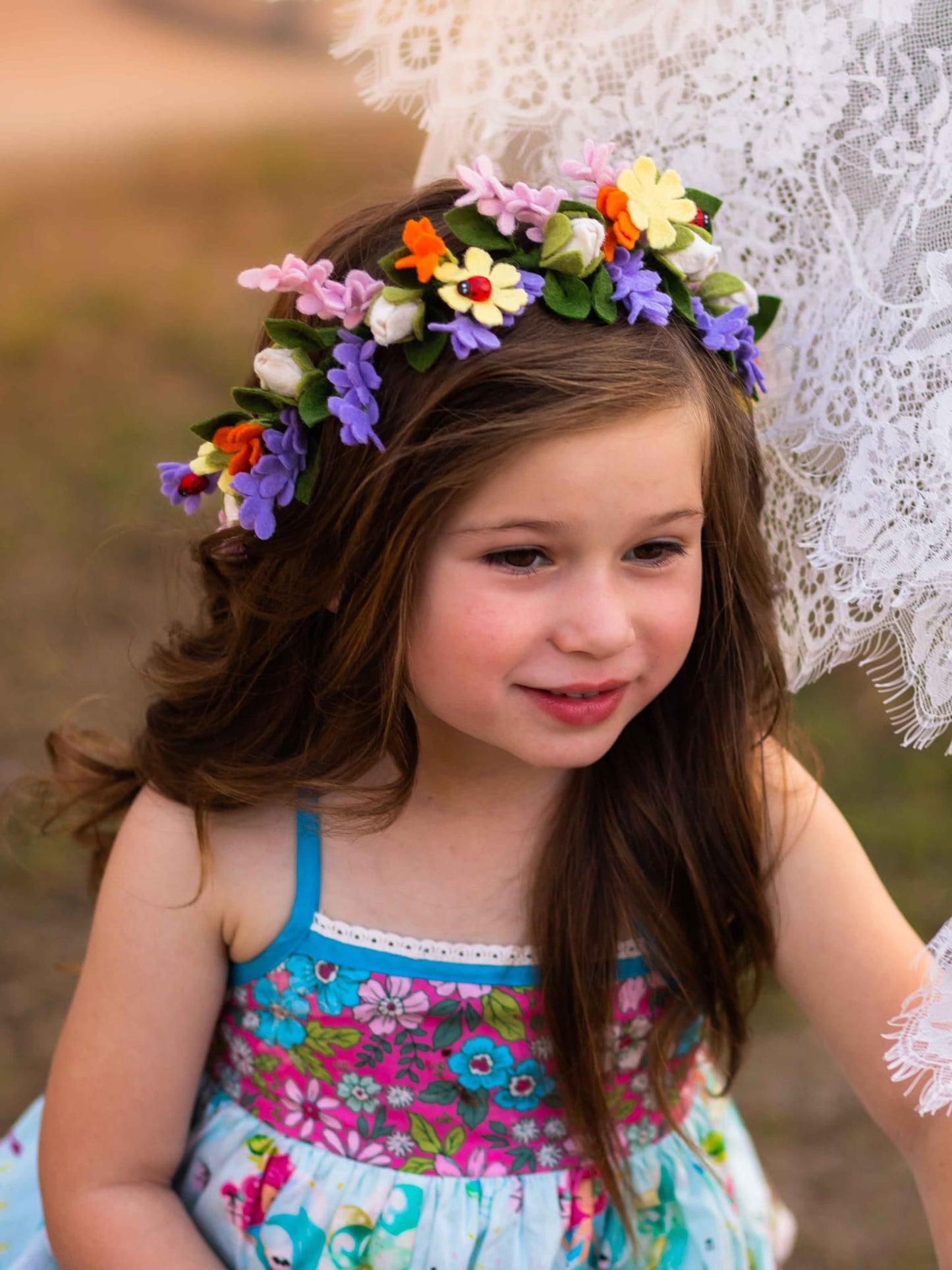 Wild Small Flowers  full size Halo