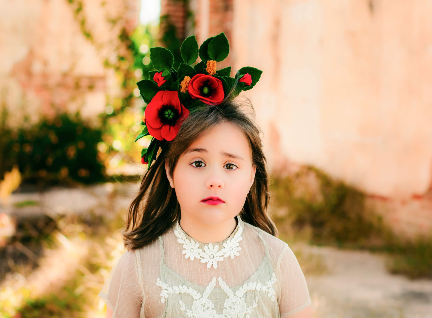 Classic Poppy Fascinator