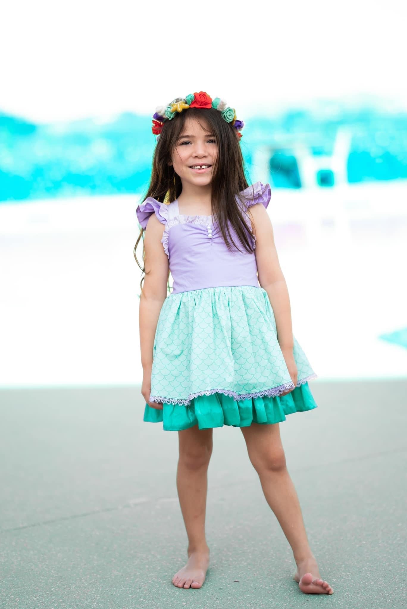 Classic Mermaid Dainty Halo
