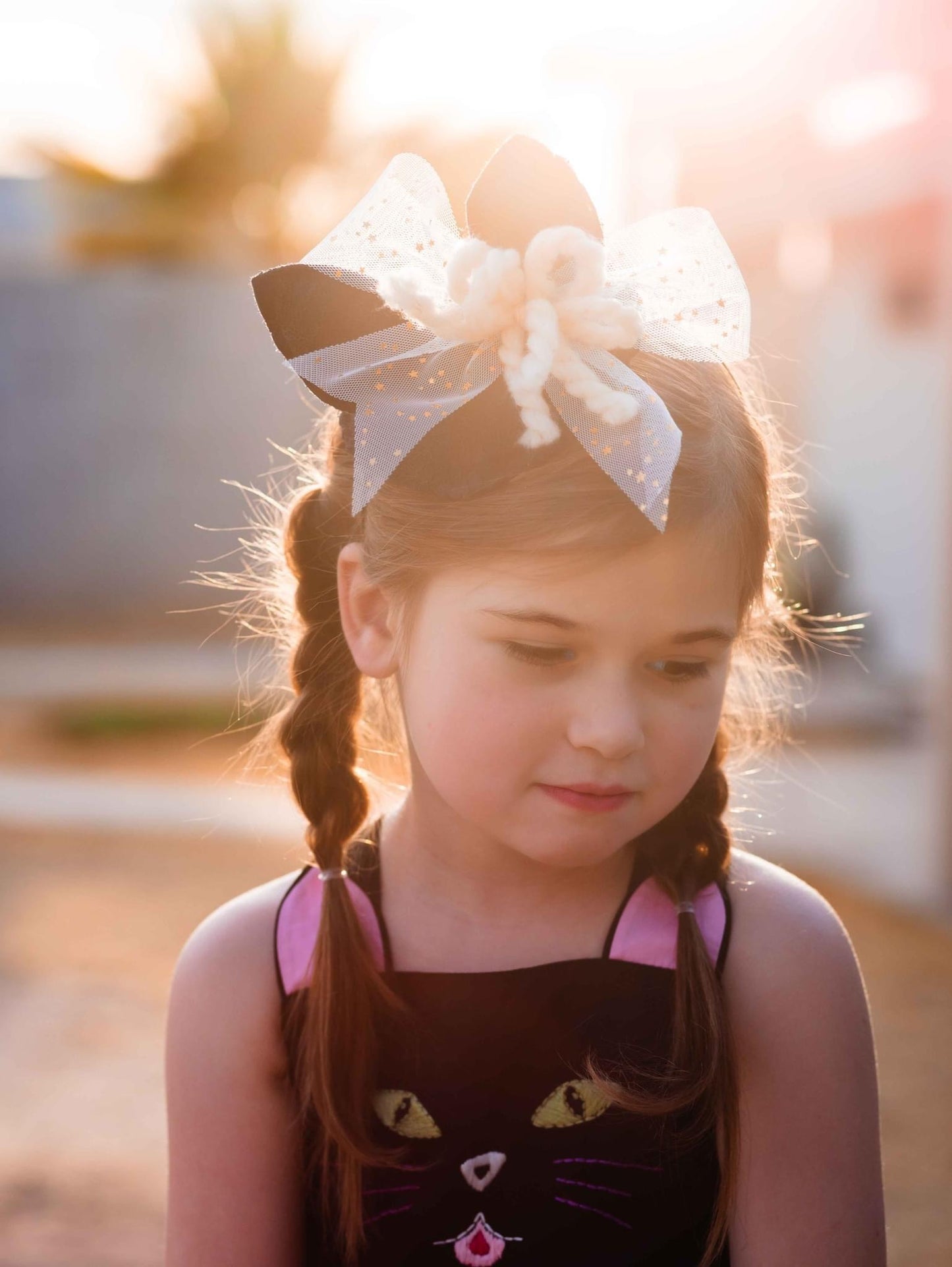 Black Cat Fascinator