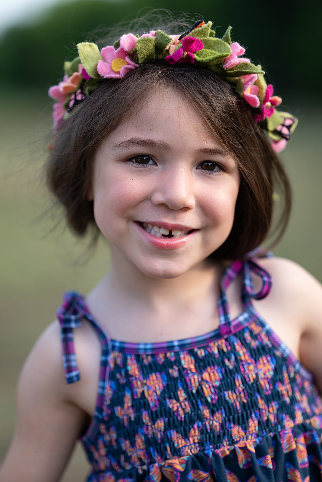 Dainty Butterfly Halo