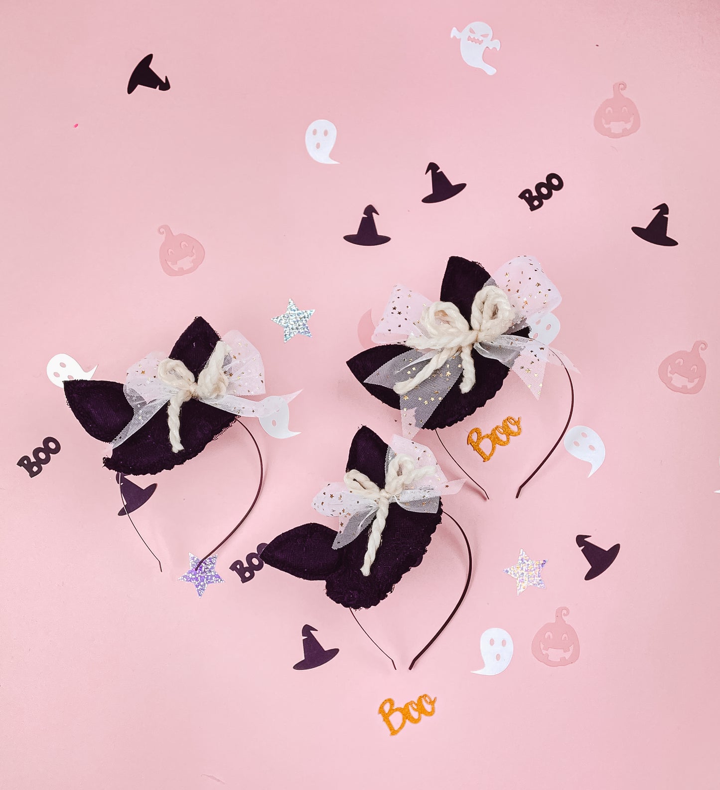 Black Cat Fascinator