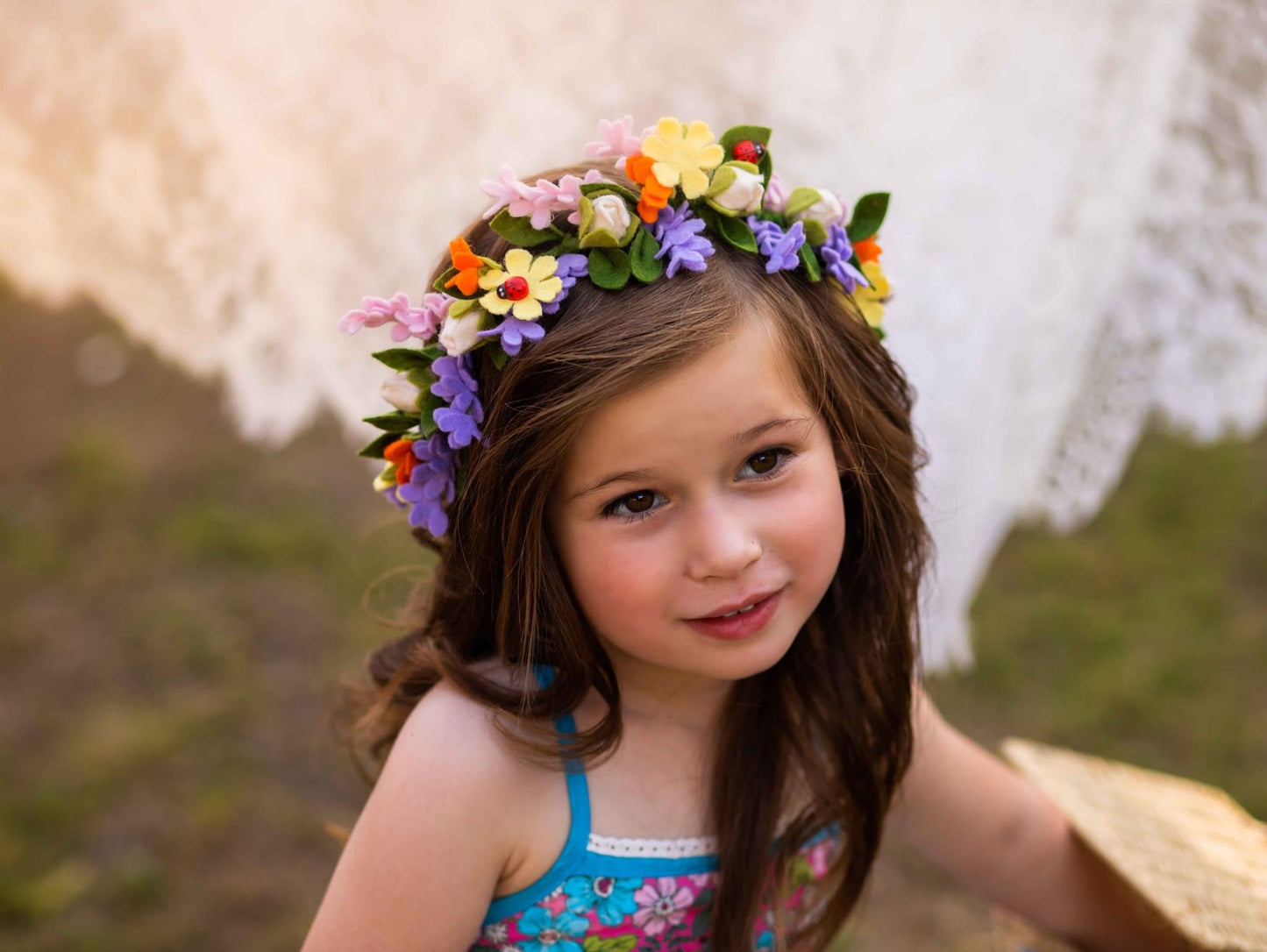 Wild Small Flowers  full size Halo