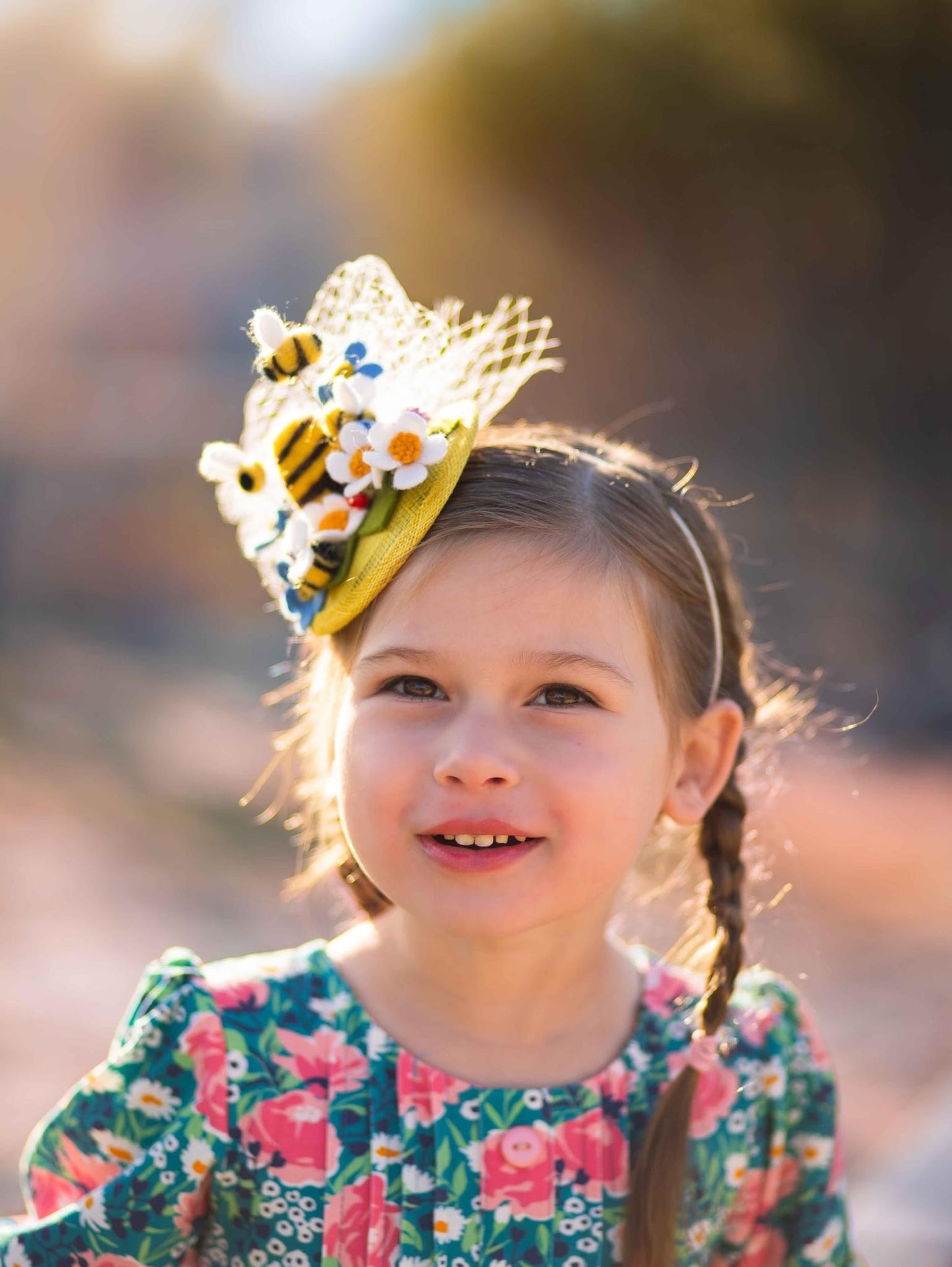 Bee Hive Mini Fascinator