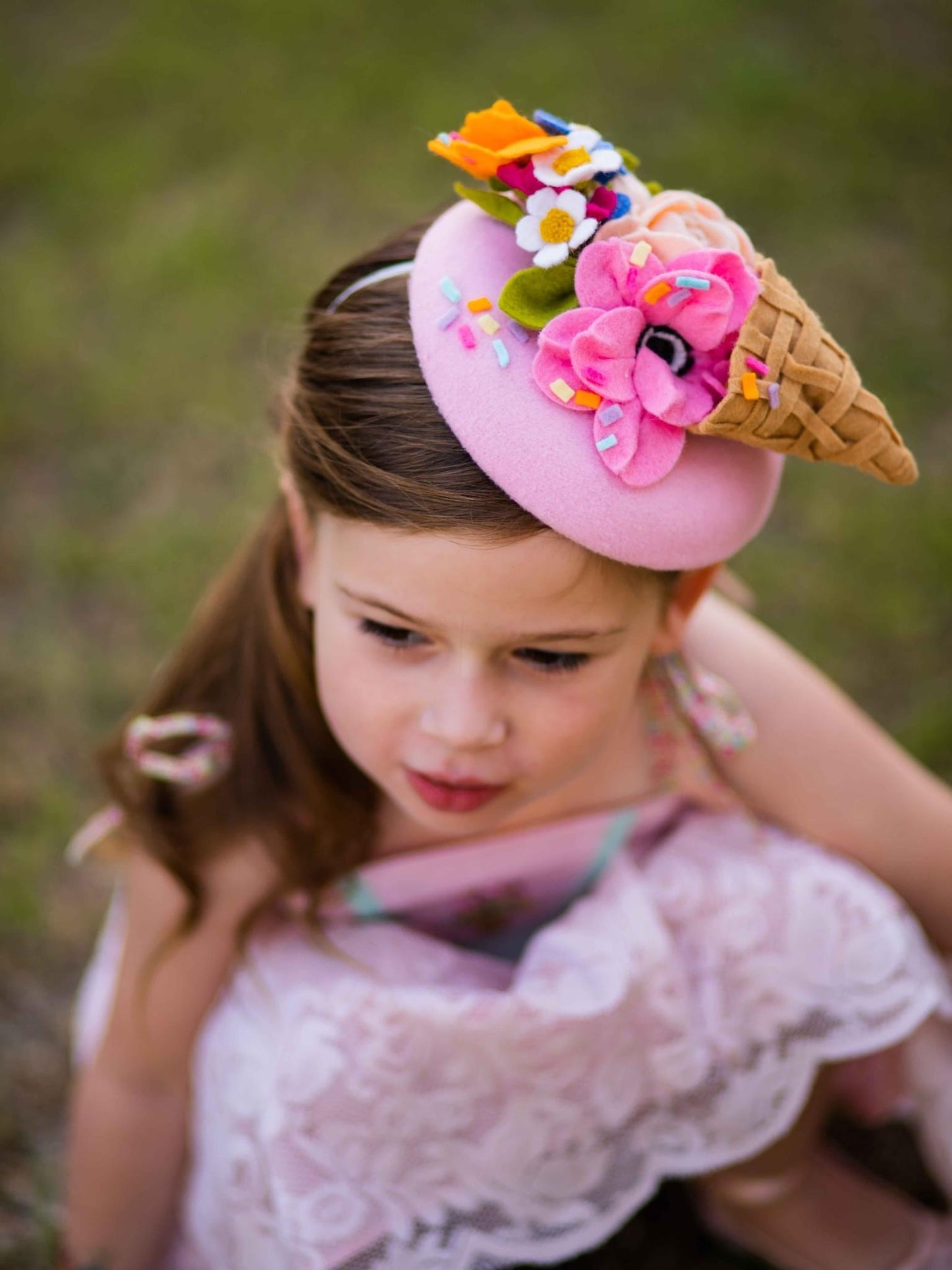 Ice cream Cone Round Hat