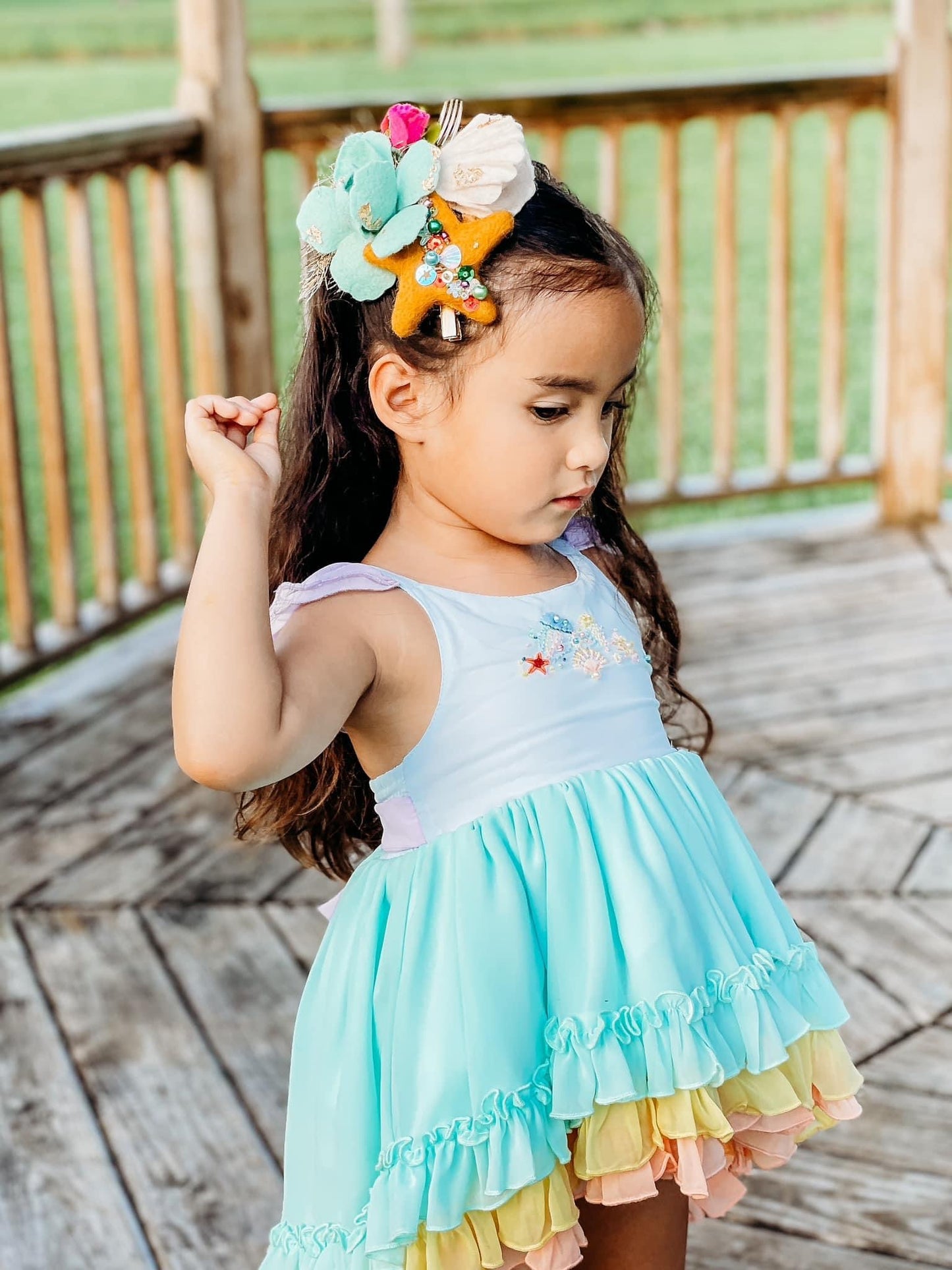 Mermaid Lagoon Trio Clip Set
