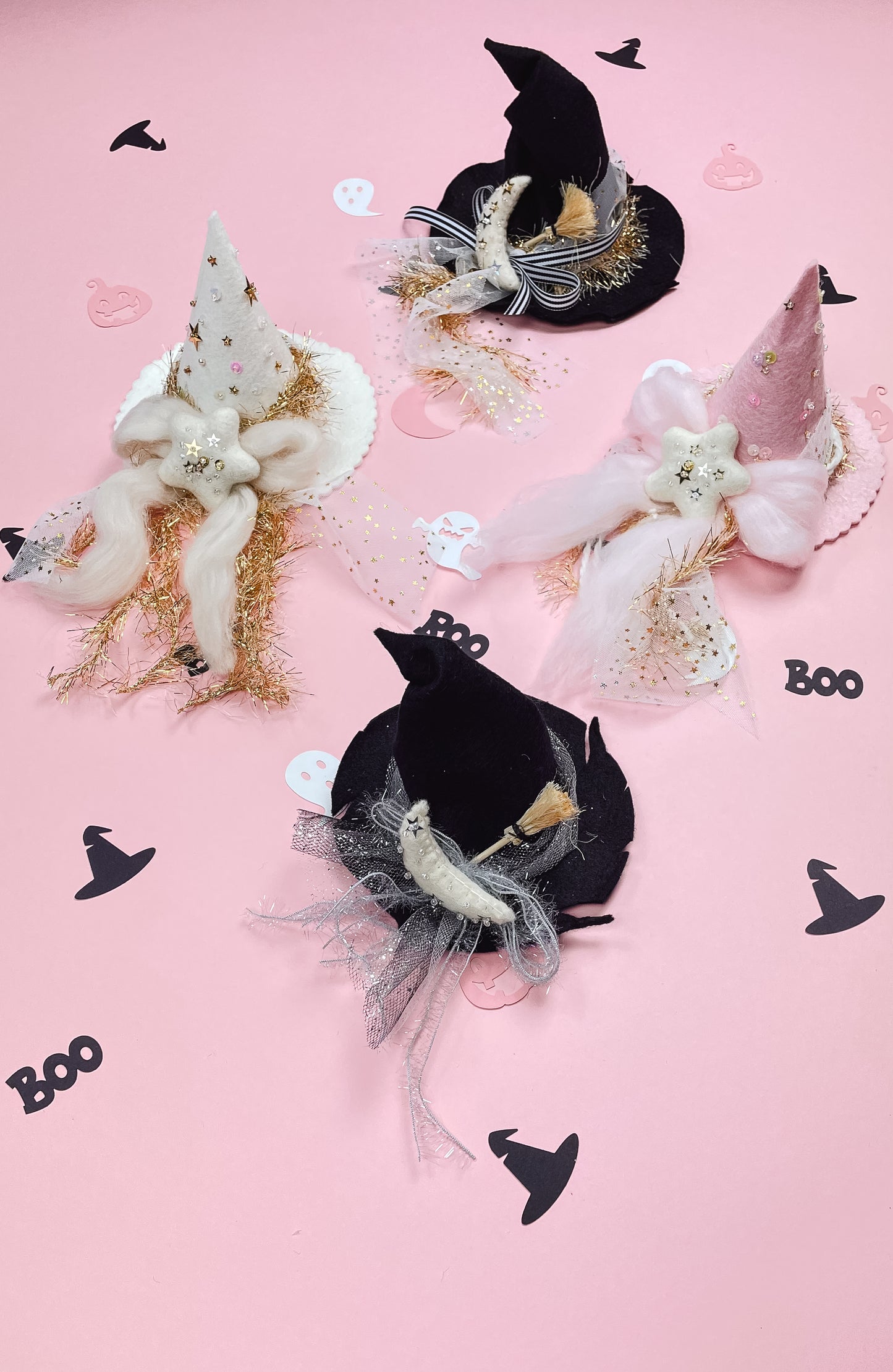 Classic White Witch Hat