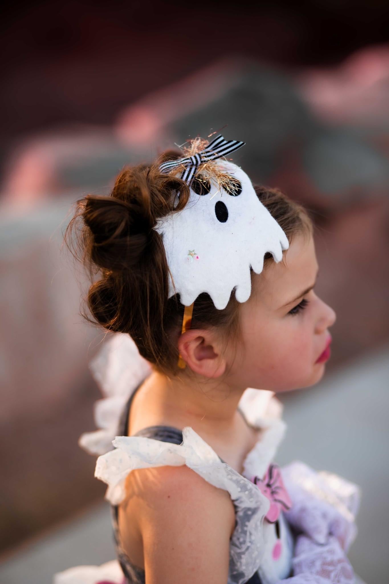 Friendly Ghost Fascinator