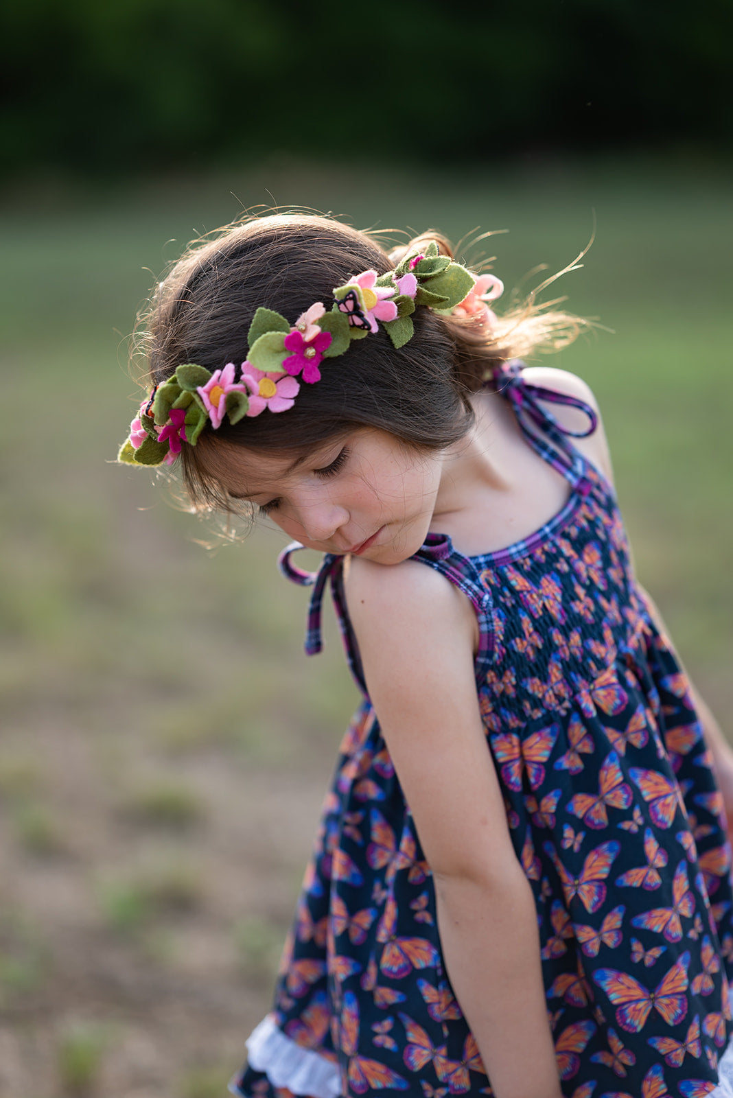 Dainty Butterfly Halo
