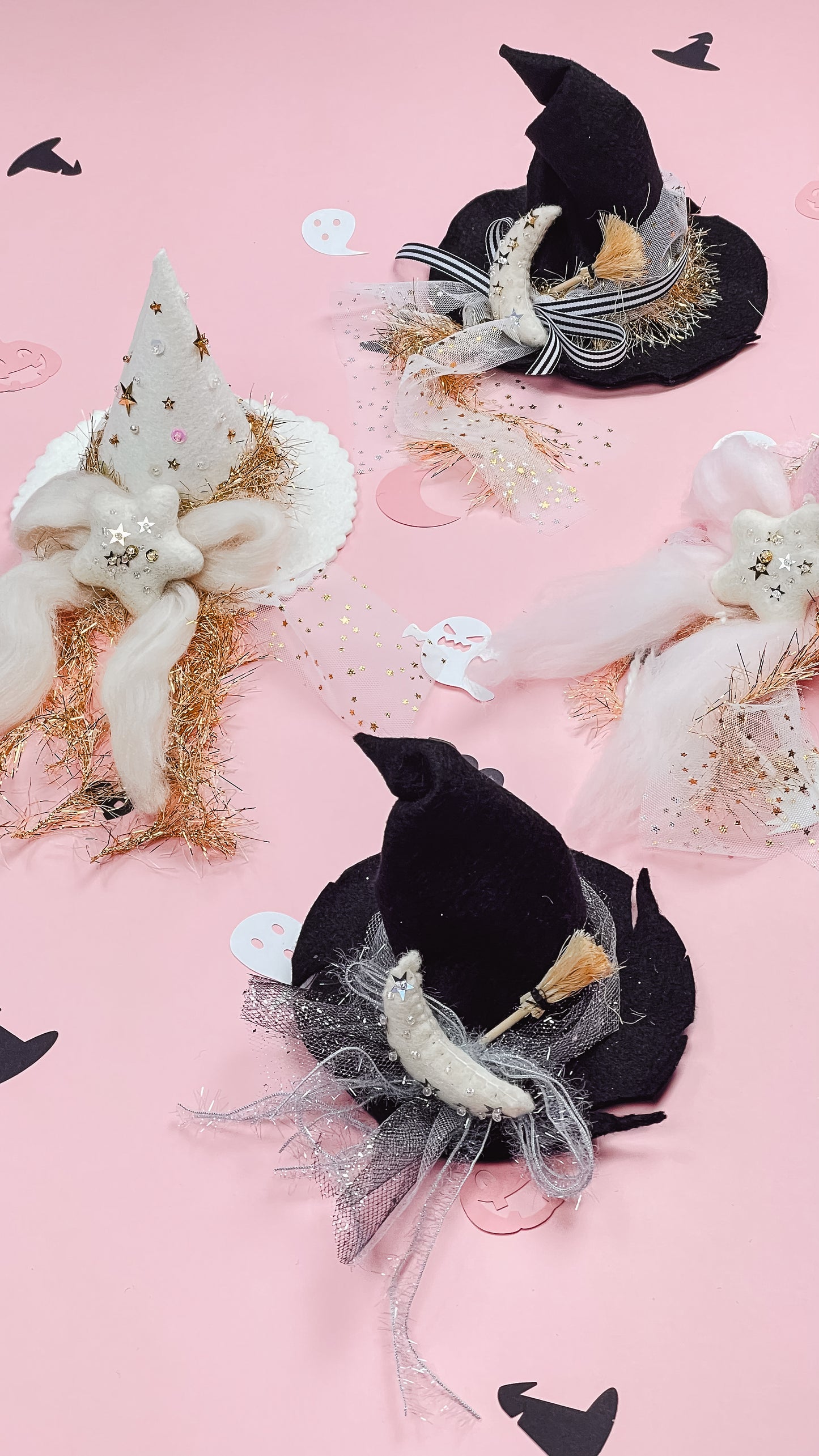 Classic White Witch Hat