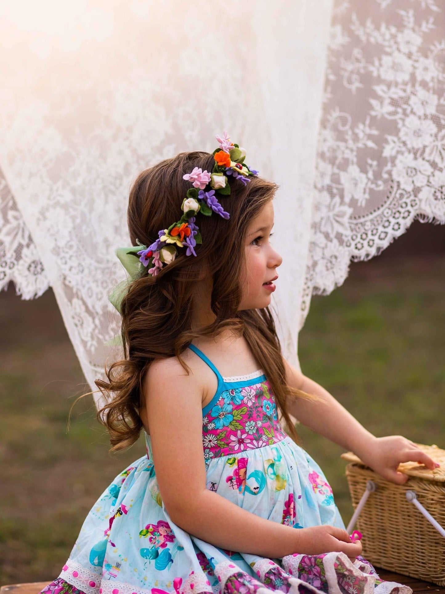 Wild Small Flowers  full size Halo