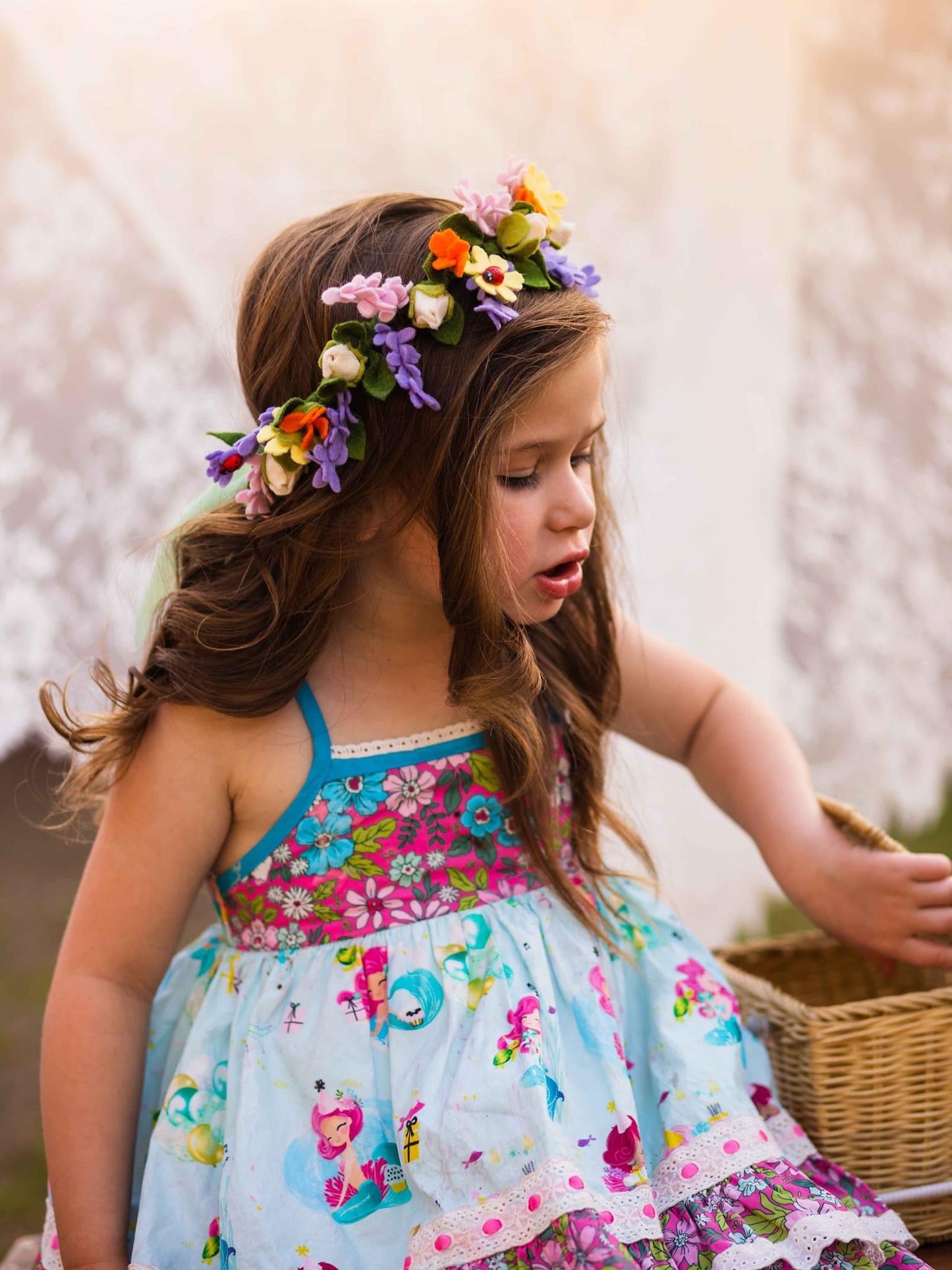Wild Small Flowers  full size Halo