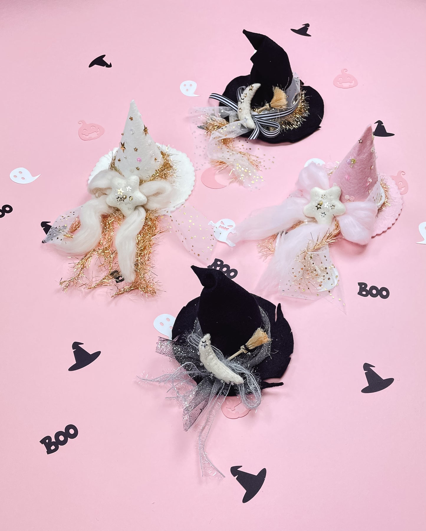 Classic White Witch Hat