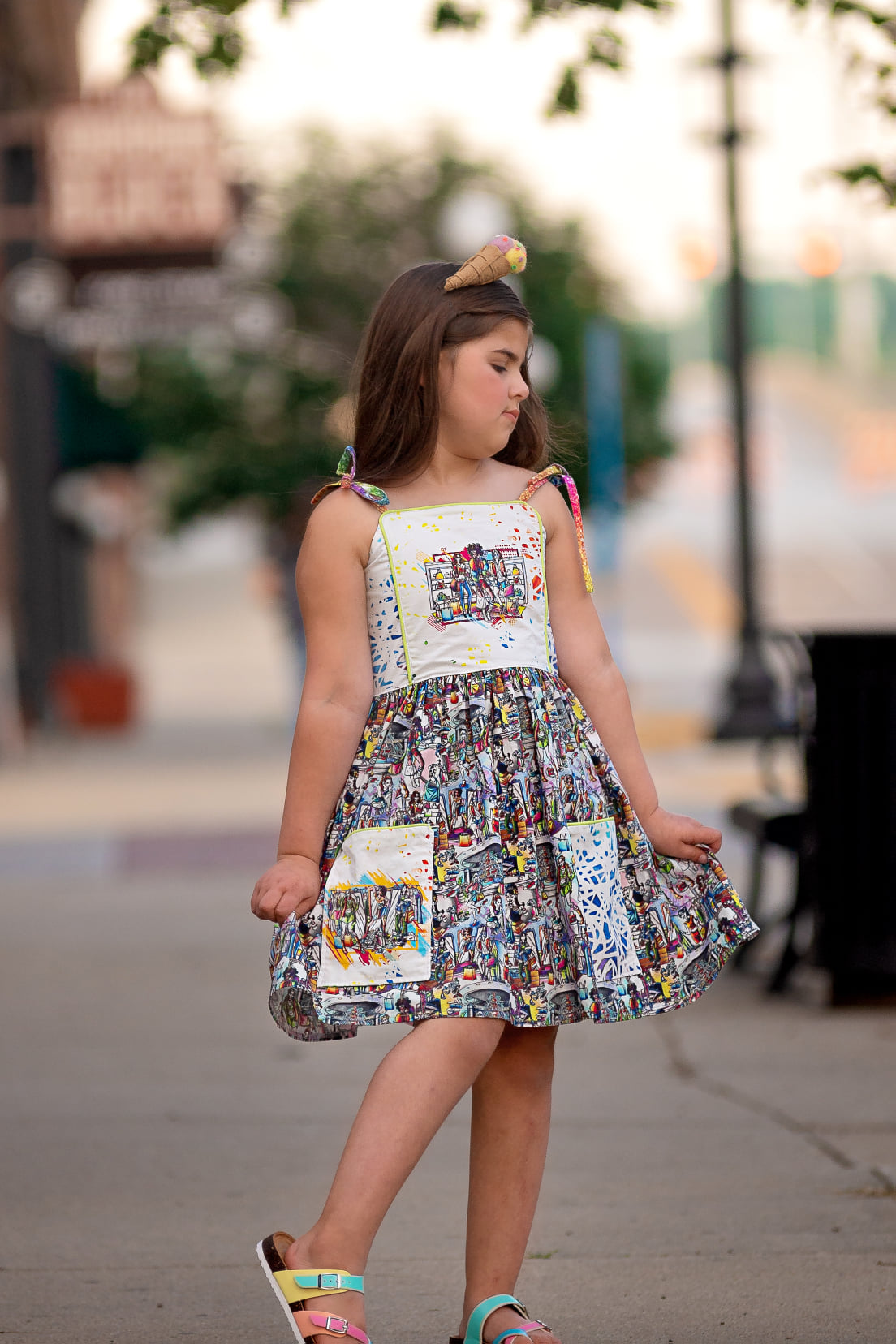 Ice Cream Cone Fascinator