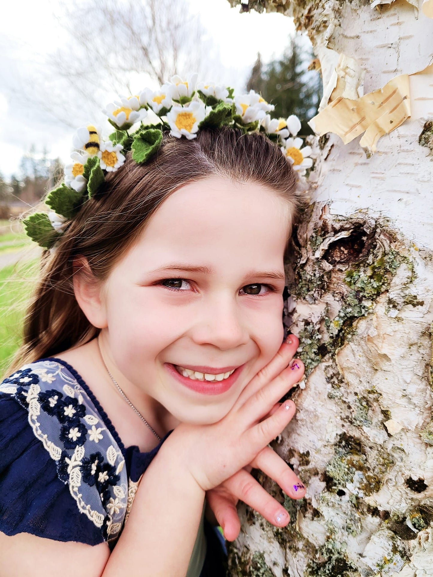 Chamomile Flower mini Halo