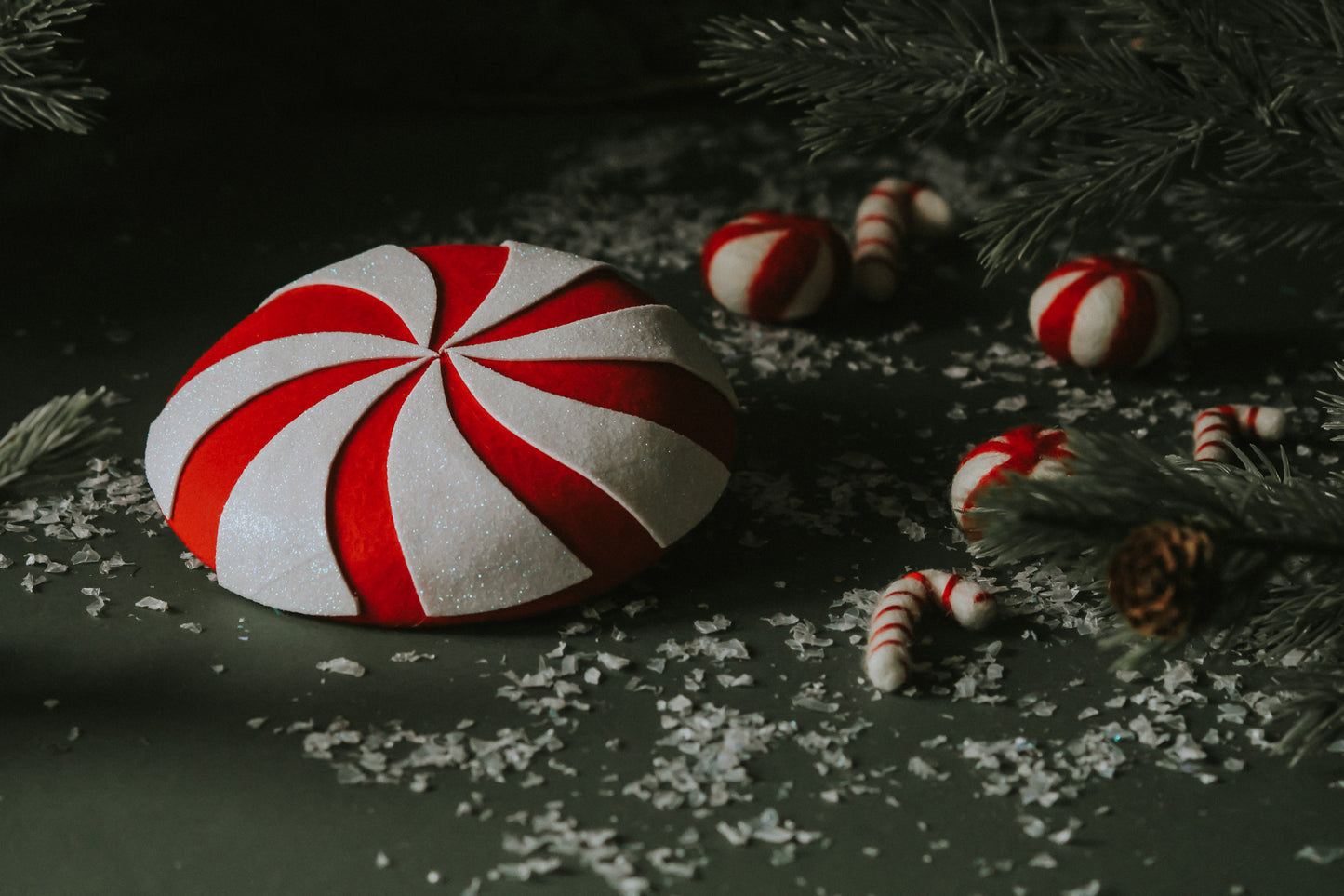 Peppermint Swirl Topper