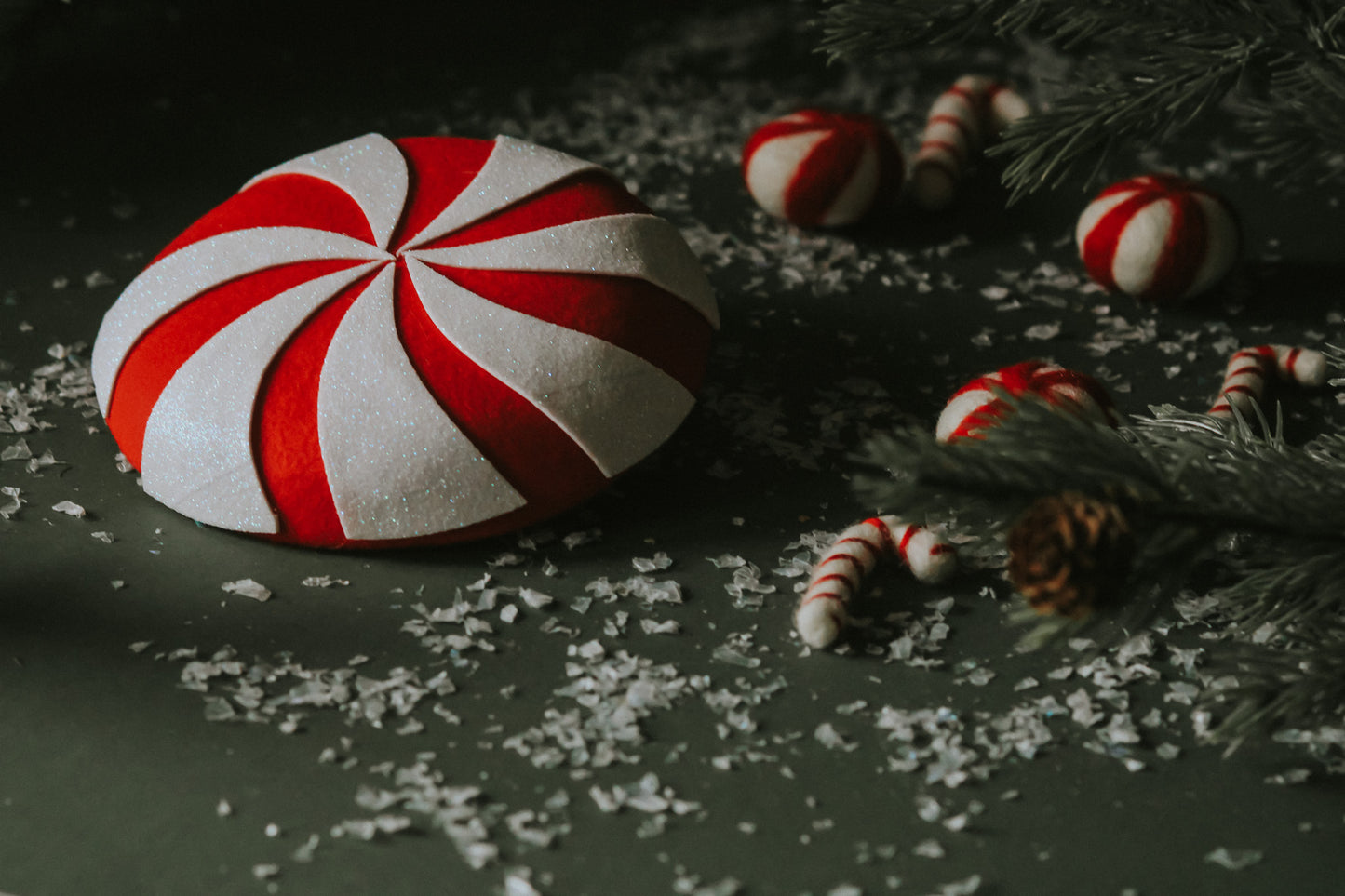 Peppermint Swirl Topper