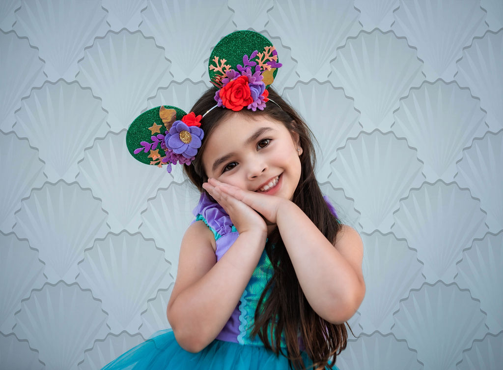 Big Mermaid Ears Inspired Headpiece