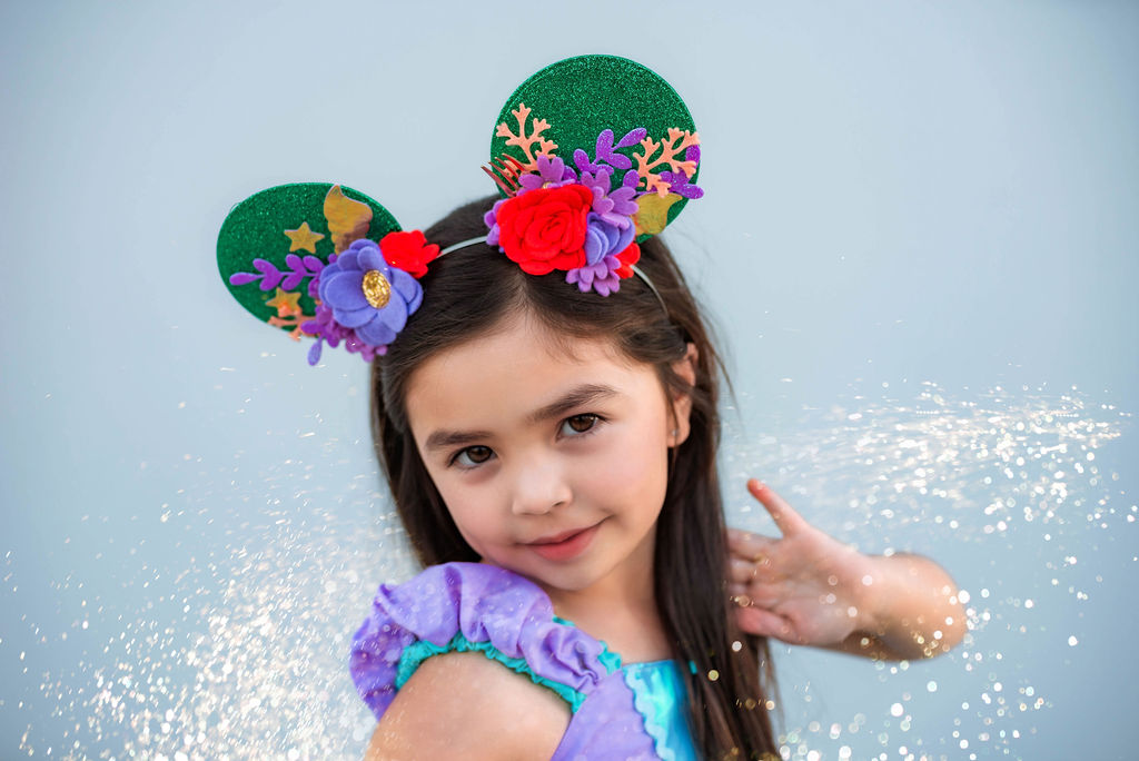 Big Mermaid Ears Inspired Headpiece