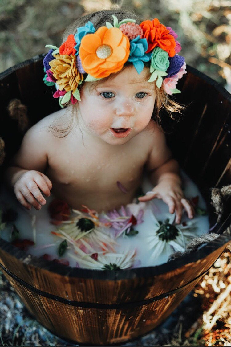 Rainbow Crown Inspired