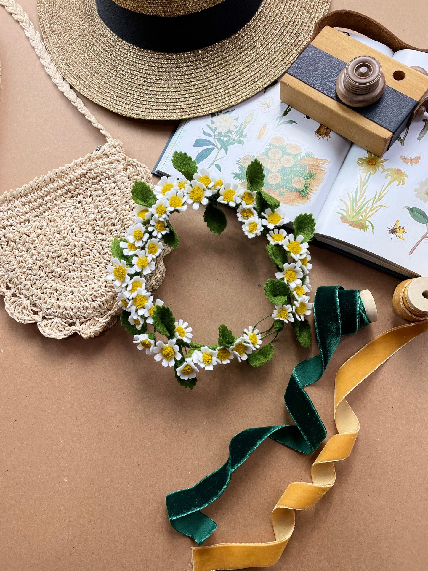 Chamomile Flower mini Halo