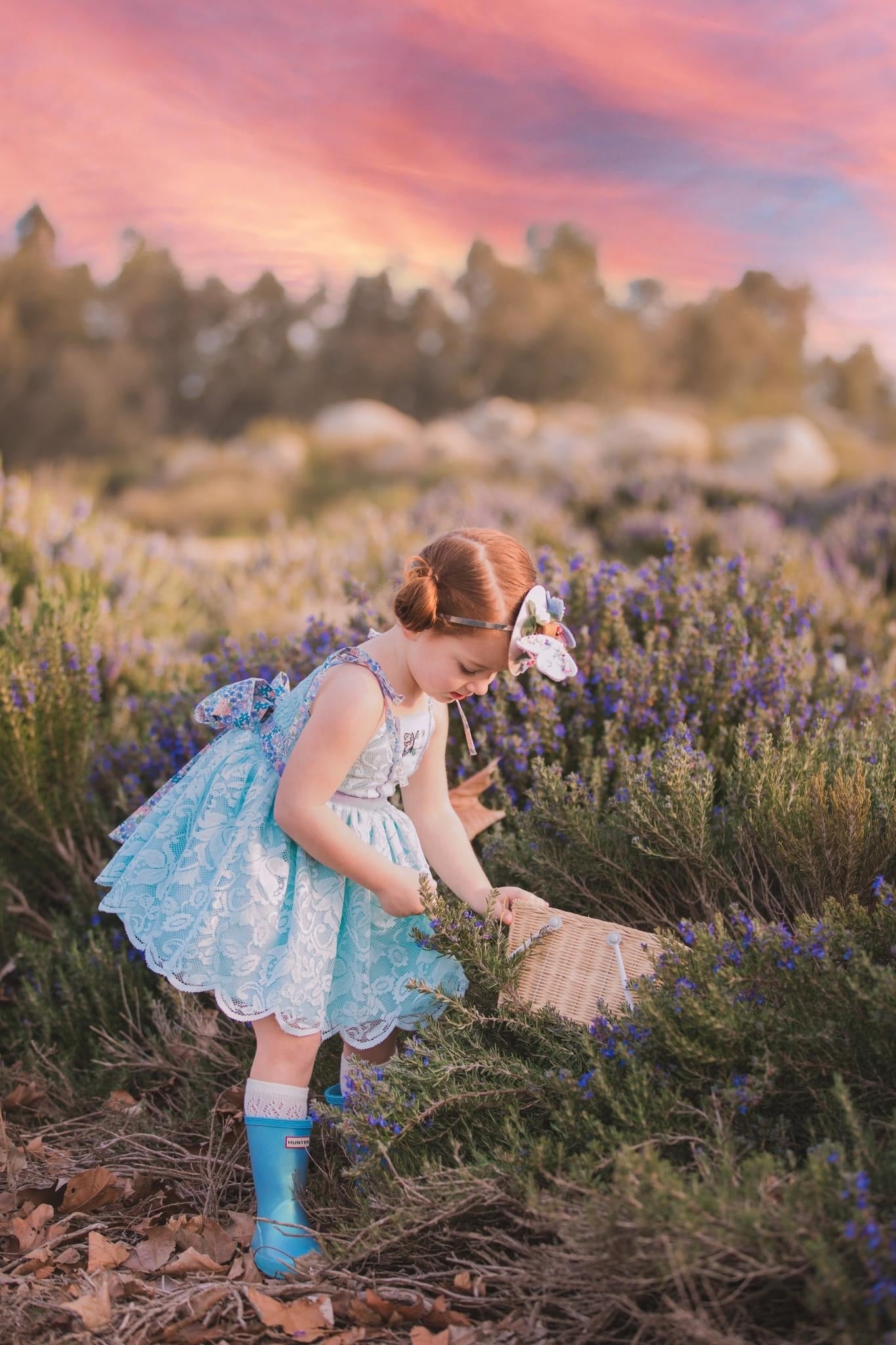 Petite Fille Papillon Mini Toper