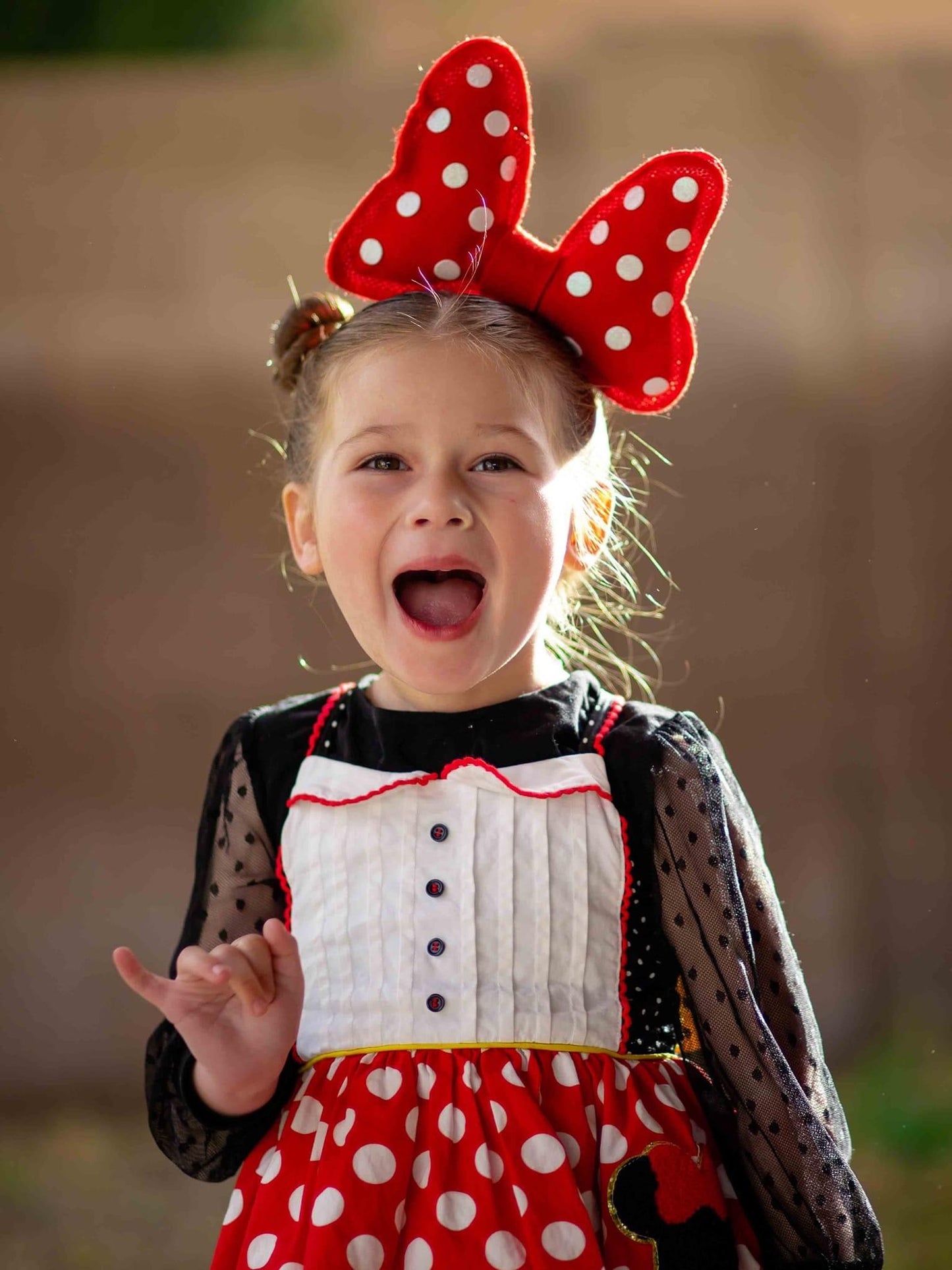 Big Classic MM Polka Dot Bow