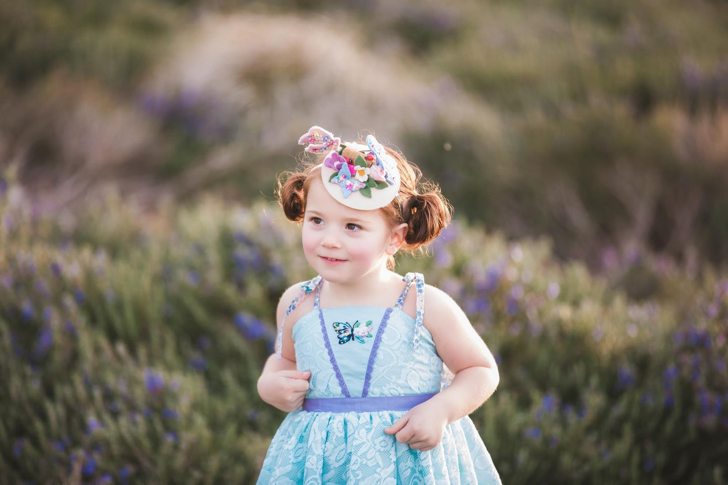 Petite Fille Papillon Mini Toper