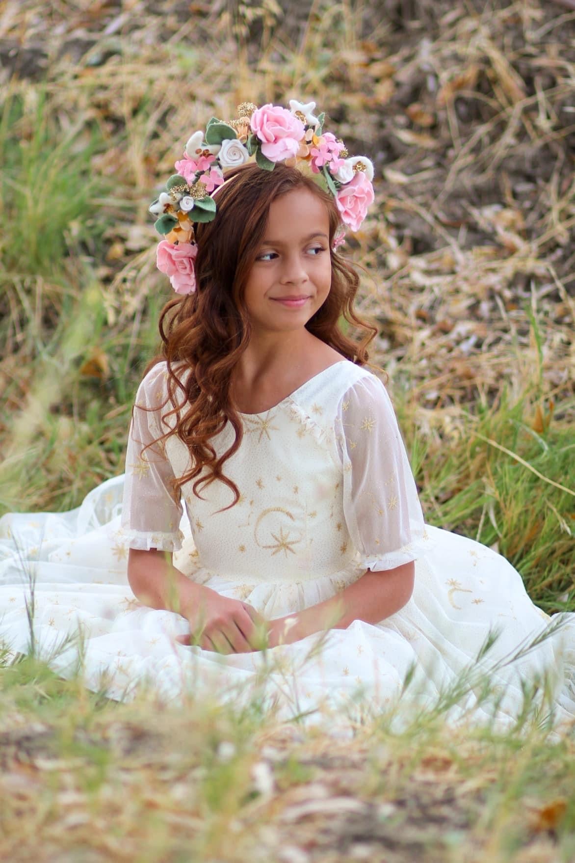 Blossom OG Wonderland Full Floral Floating Halo Style