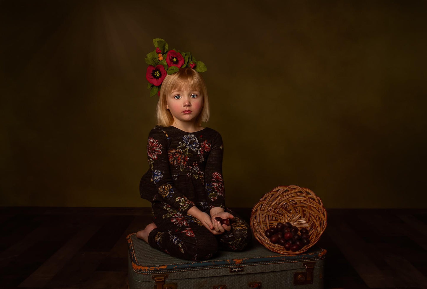 Classic Poppy Fascinator