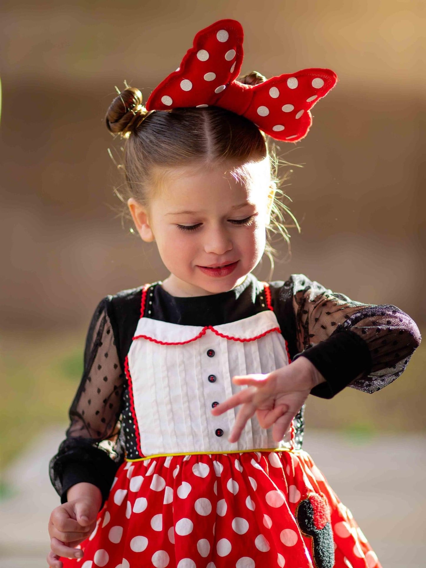 Big Classic MM Polka Dot Bow