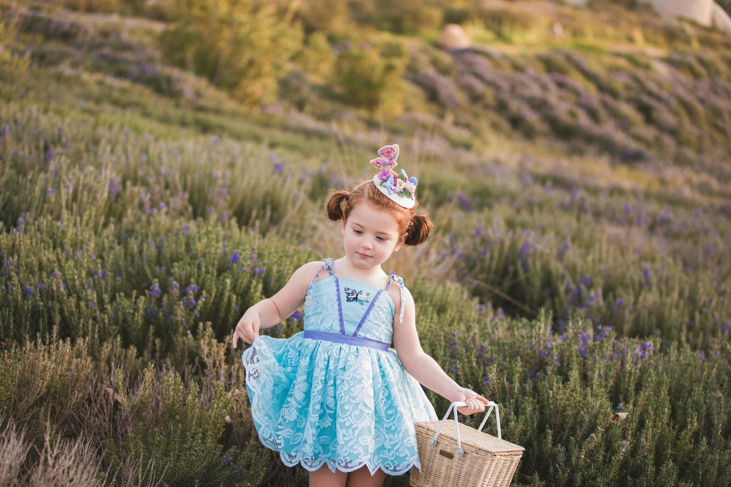 Petite Fille Papillon Mini Toper