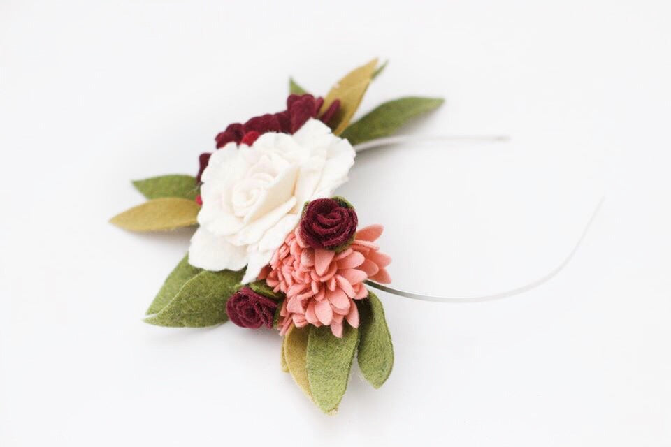 Victorian Rose Fascinator