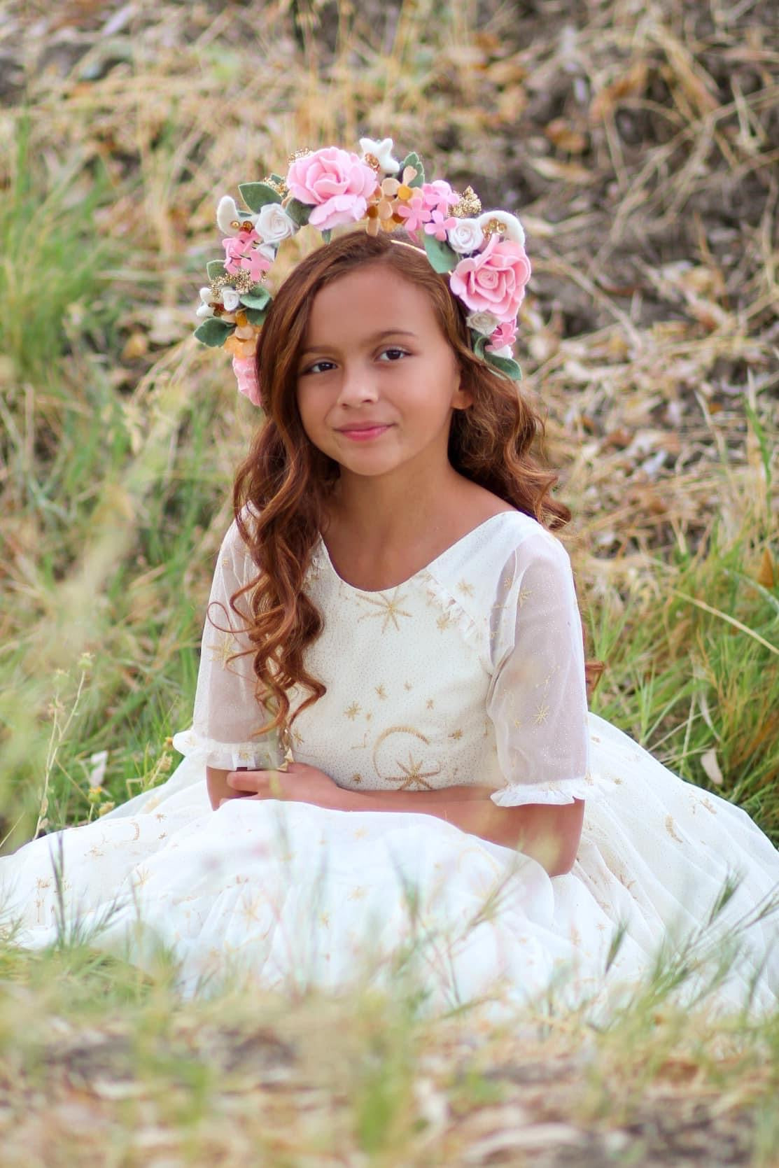 Blossom OG Wonderland Full Floral Floating Halo Style