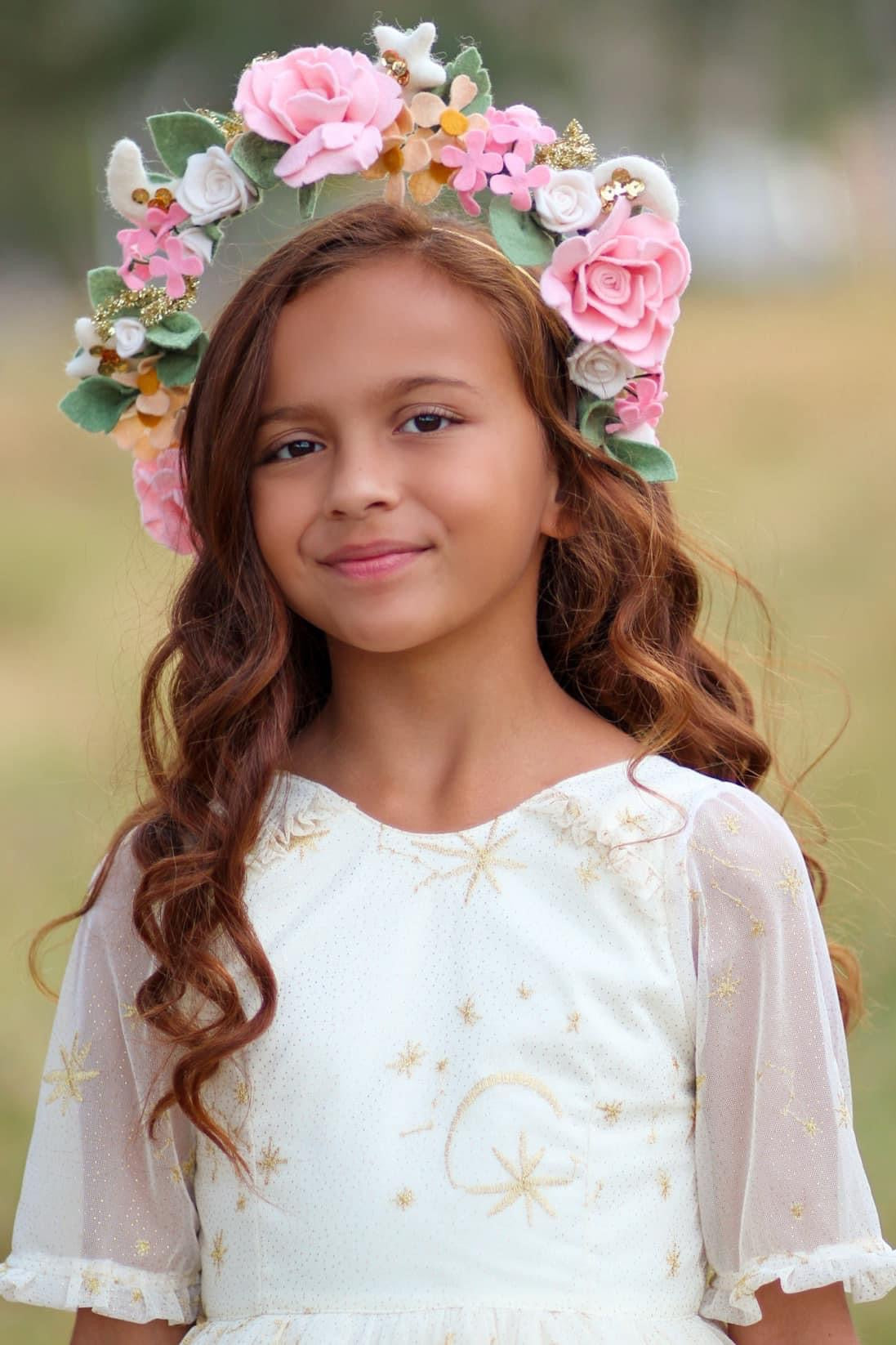 Blossom OG Wonderland Full Floral Floating Halo Style