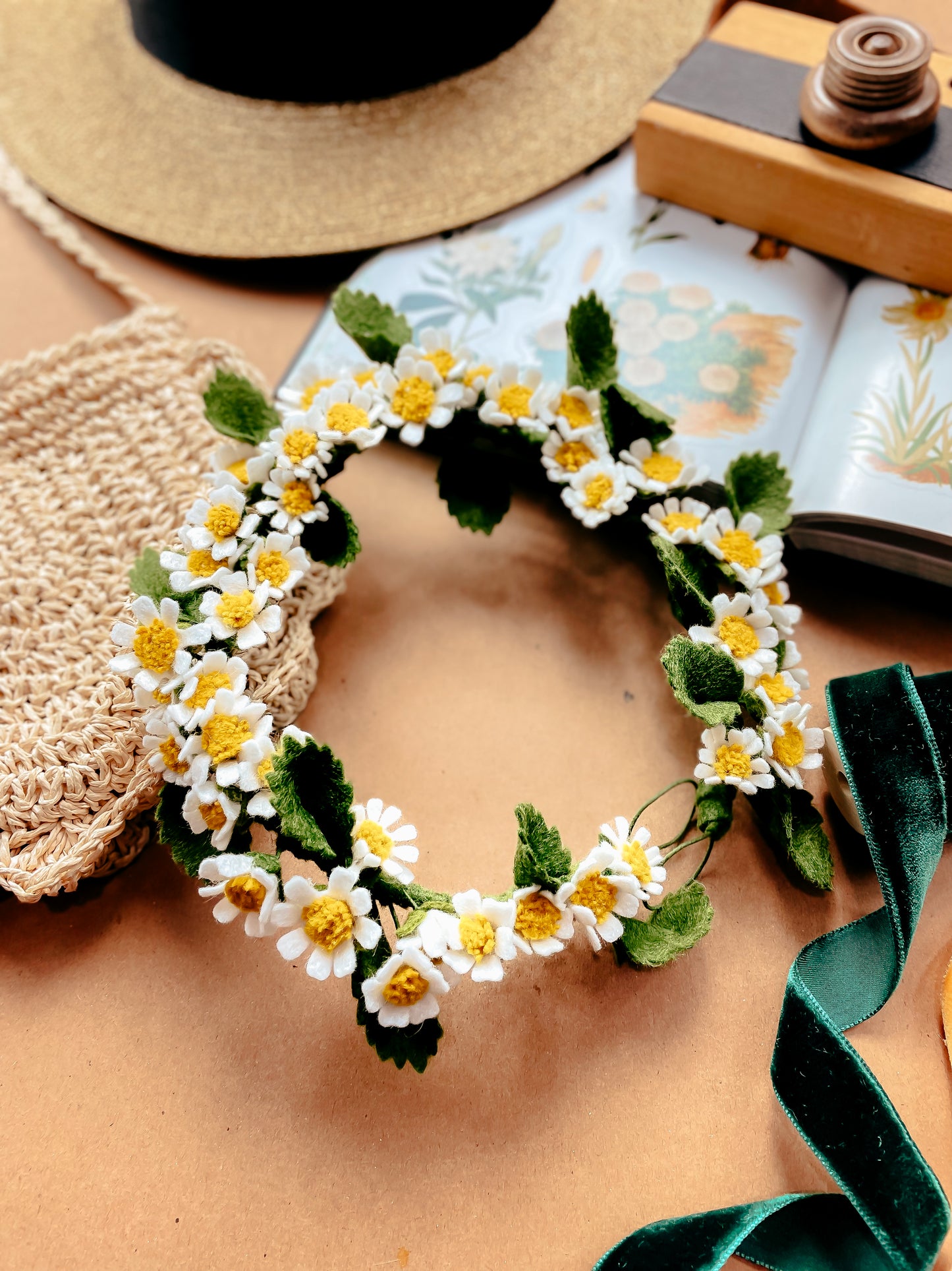 Chamomile Flower mini Halo