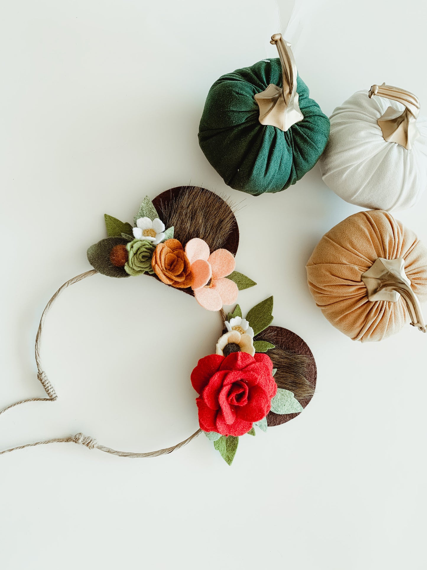 Long Ears &. Bear set of Headband | Woodlands Collection