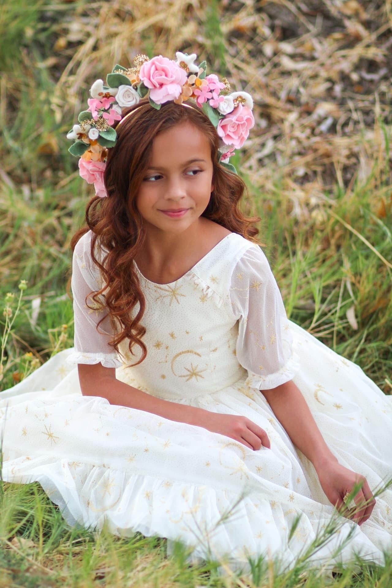 Blossom OG Wonderland Full Floral Floating Halo Style