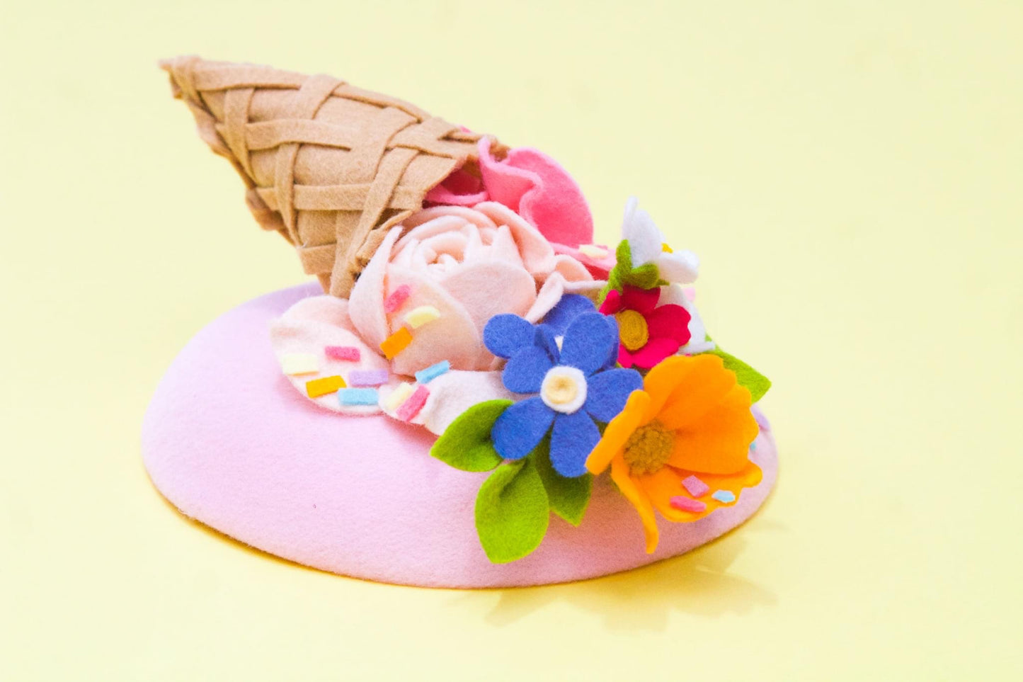Ice cream Cone Round Hat