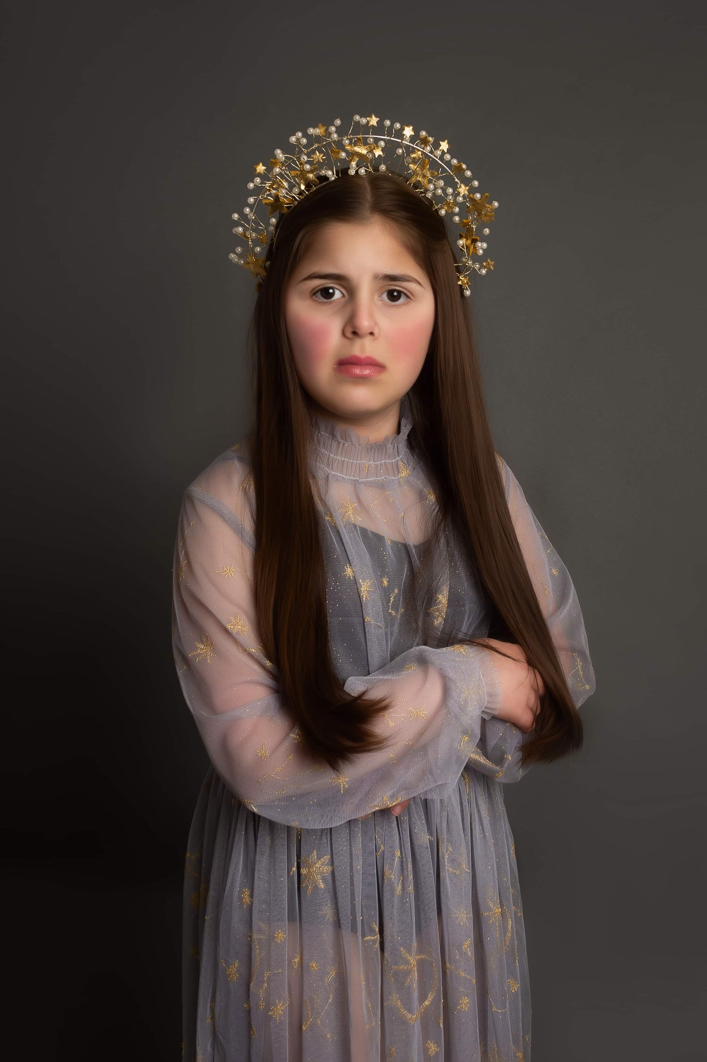 Celestial Crown Double Tiara