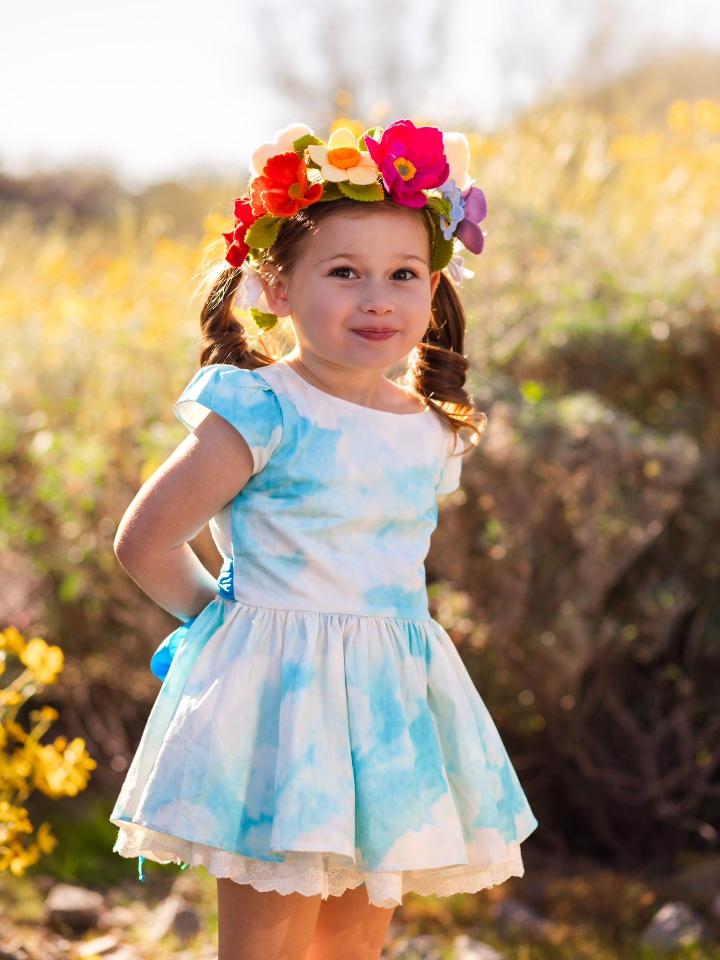 ASD Floral Rainbow Halo