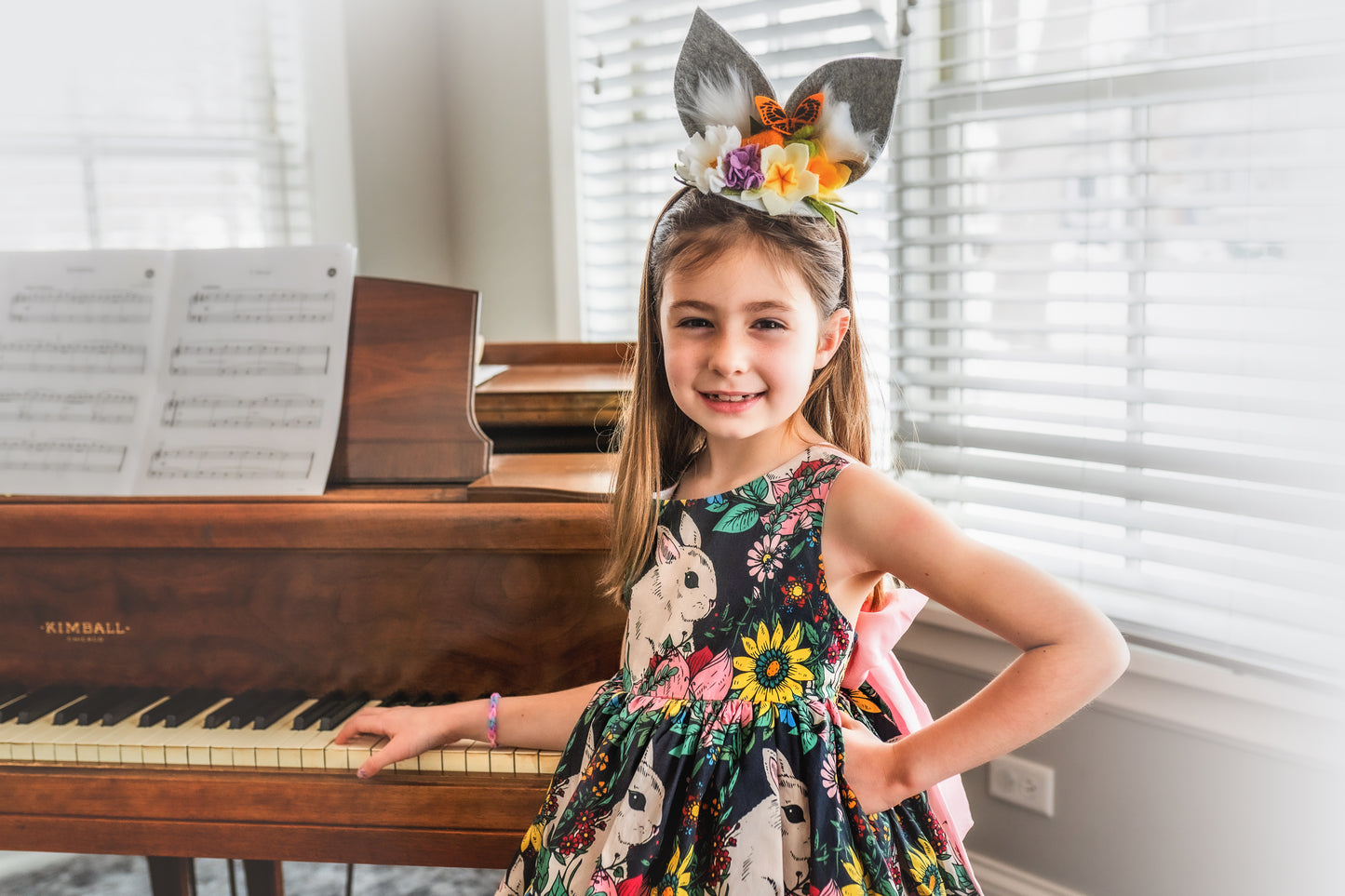 Bunny Statement headpiece