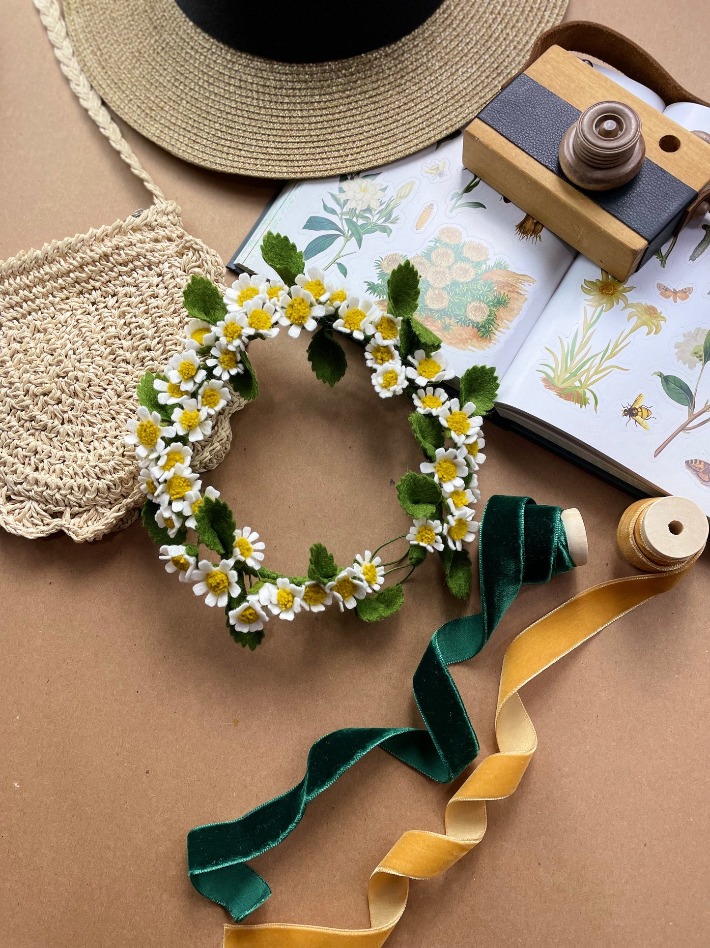 Chamomile Flower mini Halo