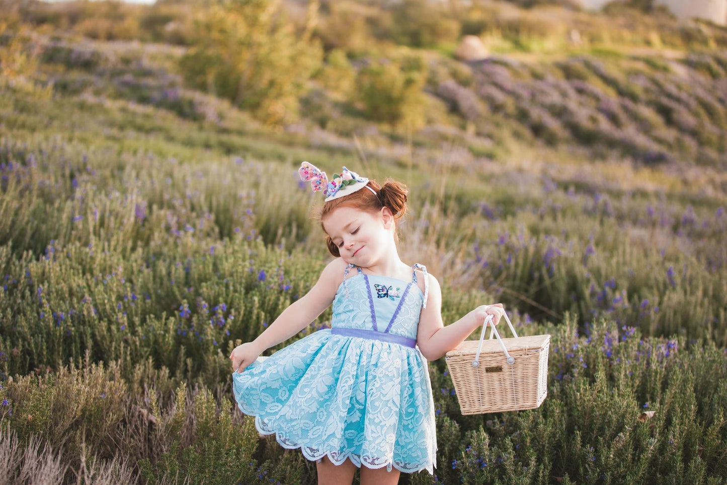 Petite Fille Papillon Mini Toper