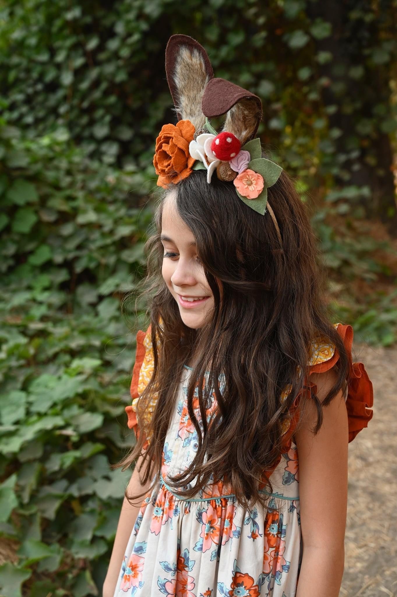 Long Ears &. Bear set of Headband | Woodlands Collection