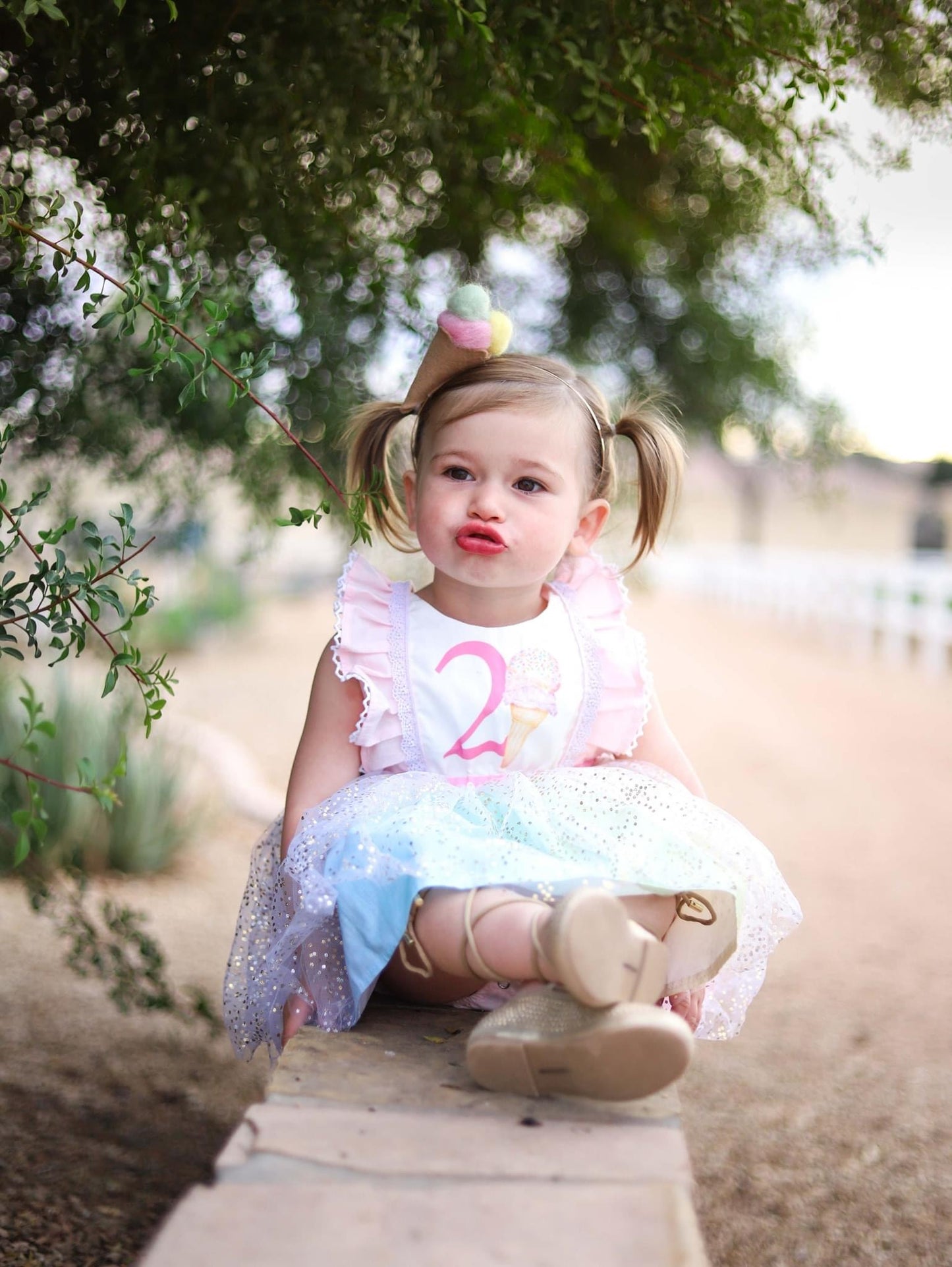 Ice Cream Cone Fascinator