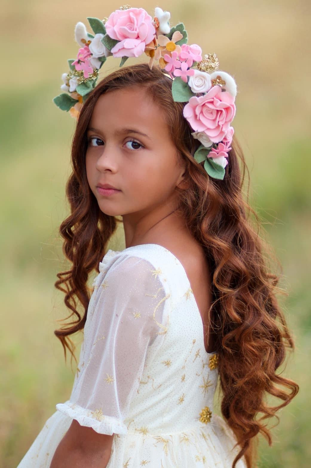 Blossom OG Wonderland Full Floral Floating Halo Style