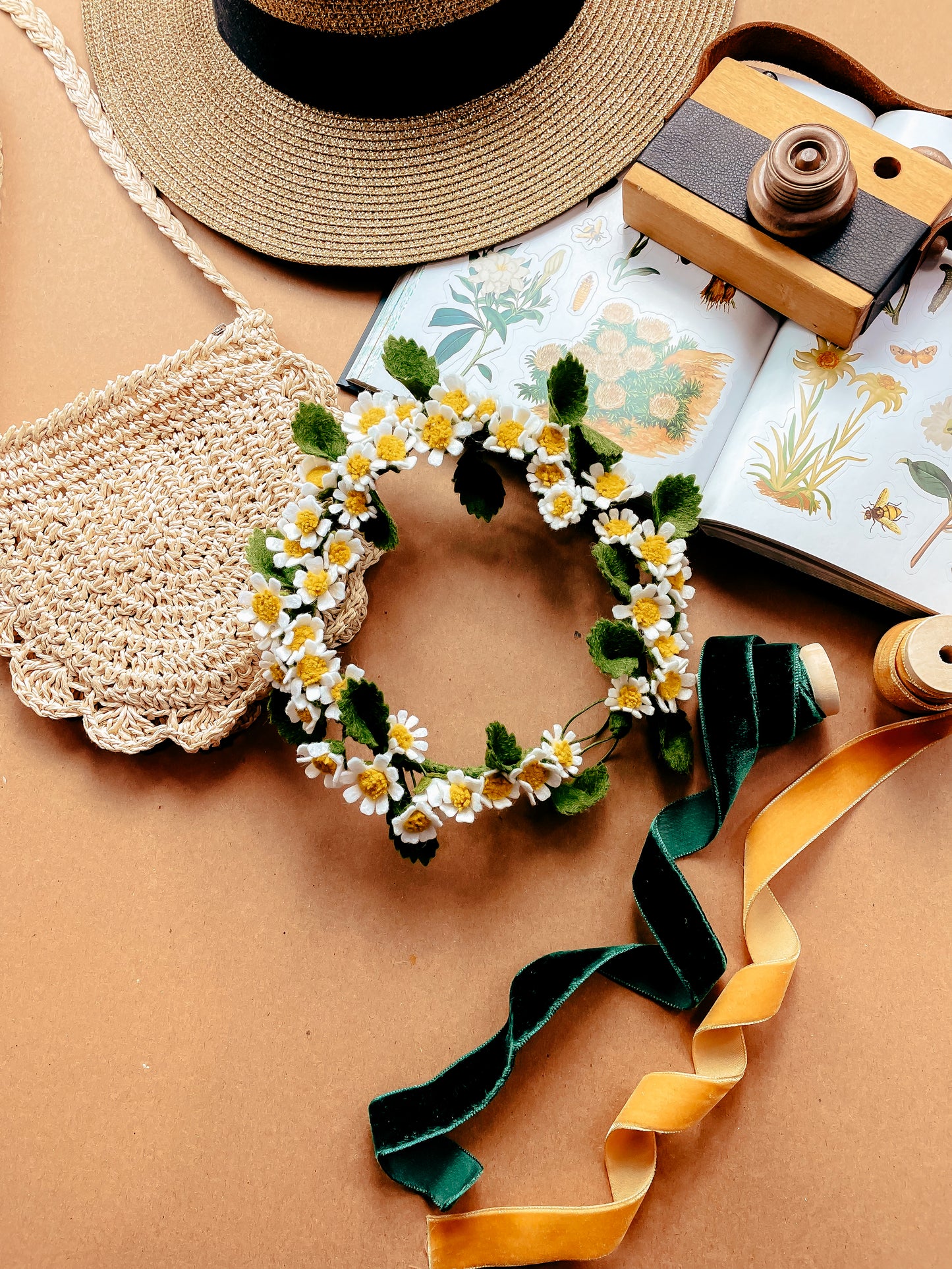 Chamomile Flower mini Halo